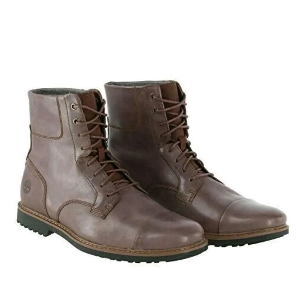 Timberland Men's Lafayette Park Full Grain Premium Leather Combat Boots Size 13